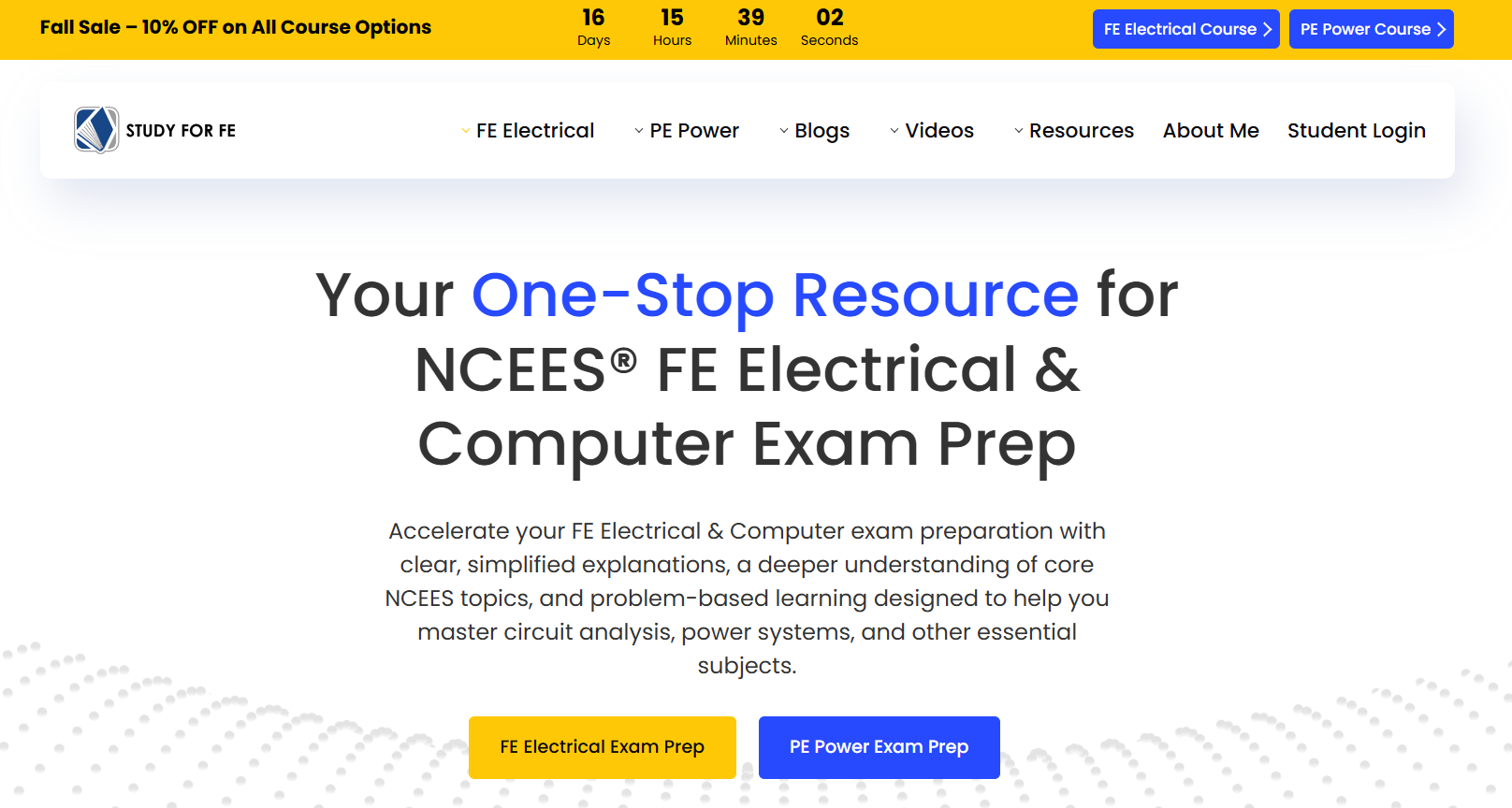 Study for FE Analytics